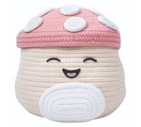 Squishmallows Malcolm Woven Storage Basket, Multi