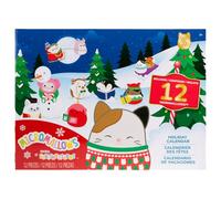 Squishmallows Micromallows 12 Day Advent Calendar 2025, Includuding Cam The Cat Christmas Edition, Tom The Festive Christmas Tree, Nick as Santa, Manny the Snowman and Many More!