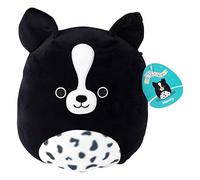 Squishmallows Original 10-Inch Monty The Border Collie Dog - Official Jazwares Plush - Collectible Soft & Squishy Puppy Stuffed Animal Toy - Add to Your Squad - Gift for Kids, Girls & Boys