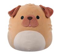 Squishmallows MORTON the Brown Shar Pei Dog 12-inch (30 cm) Plush Soft Toy