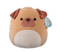 Original Squishmallows 12' Soft Toy - Morton the Brown Shar Pei