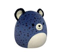 Squishmallows Navy Blue Cheetah Plush, 12 Inch Spotts Character, Polka Dot Design