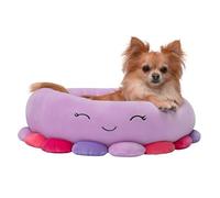 Squishmallows Official 20-Inch Beula Octopus Pet Bed - Small Ultrasoft Official Plush Pet Bed,purple