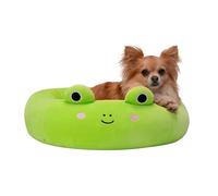 Squishmallows Official 20-Inch Wendy Frog Pet Bed - Small Ultrasoft Official Plush Pet Bed,green