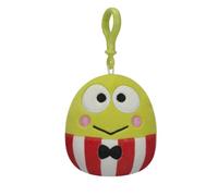 Squishmallows Official Jazwares 3.5-Inch Bag Clip Sanrio Hello Kitty Friends Squad (Keroppi)