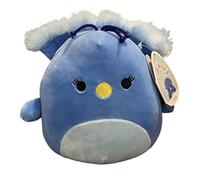 Squishmallows Official Kellytoy 16 Inch Soft Plush Squishy Toy Animals (Priscilla Blue Peacock)