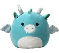 Squishmallows Official Kellytoy 7 Inch Soft Plush Squishy Toy Animals (Avrill Blue Dragon)