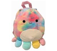 Squishmallows Official Kellytoy Backpack 12 Inch Squishy Soft Plush Animal Bag Opal The Octopus