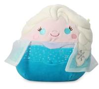 Squishmallows Official Kellytoy Disney Characters Squishy Soft Stuffed Plush Toy Animal (7 Inch, Elsa)