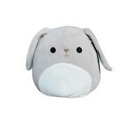 Squishmallows Official Kellytoy Easter Squad Squishy Soft Plush Toy Animal (8 Inch Valentina grey Bunny Rabbit)