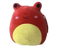 Squishmallows Official Kellytoy Plush 7.5 Inch Squishy Stuffed Toy Animal (Obu Red Frog)