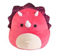 Squishmallows Official Kellytoy Plush 8 Inch Squishy Soft Plush Toy Animals (Tristan The Red Triceratops)