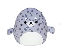 Squishmallows Official Kellytoy Plush Sea Life Squad Squishy Soft Plush Toy Animals (10 Inch, Odile The Gray Seal)