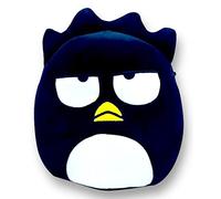 Squishmallows Official Kellytoy Sanrio Squad Squishy Stuffed Plush Toy Animal (Badtz-Maru, 7 Inches)