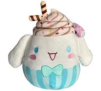 Squishmallows Official Kellytoy Sanrio Squad Squishy Stuffed Plush Toy Animal (Cinnamoroll (Ice Cream), 12 inch)