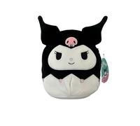 Squishmallows Official Kellytoy Sanrio Squad Squishy Stuffed Plush Toy Animal (Kuromi 8 Inch)