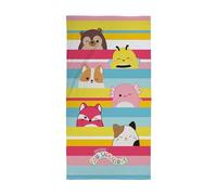 Squishmallows Stripes Towel - Multicoloured - 70x140cm