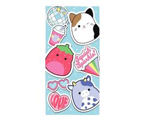 Squishmallows Officially Licenced Kids Towel | Super Soft Feel | Funky Design | Perfect The Home, Bath, Beach & Swimming Pool | One Size 70cm x 140cm | 100% Cotton