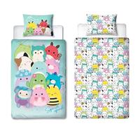 Squishmallows Flash Reversible Single Duvet Cover & Pillowcase Set