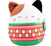 Squishmallows Original 10-Inch Cam The Cat - Official Jazwares Christmas Plush - Collectible Soft & Squishy Kitty Stuffed Animal Toy - Add t