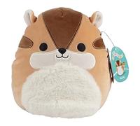 Squishmallows Original 10-Inch Melzie The Chipmunk - Official Jazwares Plush - Collectible Soft & Squishy Chipmunk Stuffed Animal Toy - Add to Your Squad - Gift for Kids, Girls & Boys
