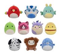 Squishmallows Original 10-Pack - Official Jazwares Plush (Little) (Amazon Exclusive) - Including 10 5-inch plush