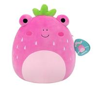 Squishmallows Original 12-Inch Adabelle the Pink Strawberry Frog | Collectable Cute Plush Toy, Cuddly Toys for Children, Soft Toys, Cute Teddies Suitable for Girls and Boys Ages 3