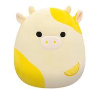 Squishmallows Original 12-Inch Dagmar the Lemon Cow | Collectable Cute Plush Toy, Cuddly Toys for Children, Soft Toys, Cute Teddies Suitable for Girls and Boys Ages 3