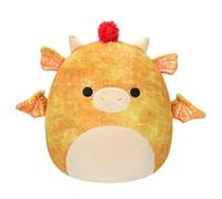 Squishmallows Original 12-Inch Dieric Yellow Dragon with Orange Mane - Official Jazwares Large Plush