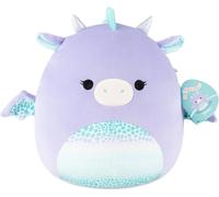 Squishmallows Original 12-Inch Drow the Purple Dragon | Collectable Cute Plush
