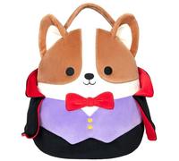 Squishmallows Original 12-Inch Reginald Vampire Corgi Treat Pail - Medium-Sized Ultrasoft Official Jazwares Plush