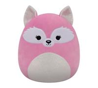 Squishmallows Original 12-inch Rhiannon - Pink Fox With Open Eyes | White Shimmer Ears And Belly, Official Jazwares plush, super-soft cuddly toy