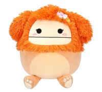 Squishmallows Original 12-Inch - Shasta the Light Orange Bigfoot with Flower Pin