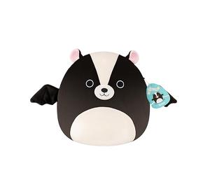 Squishmallows Original 12-Inch Skyler the Black Skunk Bat