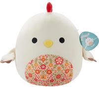 Squishmallows Original 12-Inch - Todd the Beige Rooster with a Floral Belly