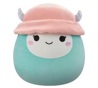Squishmallows Original 12-Inch Yollie the Mint Yeti with Bucket Hat