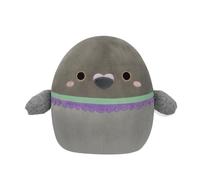 Squishmallows Original 14-Inch Ottilie Grey Pigeon with Fuzzy Wings - Official Jazwares Large Plush