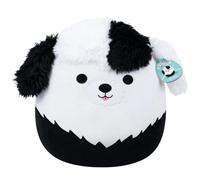 Squishmallows Original 16-Inch Brooks the Black and White Sheepadoodle | Official Jazwares Plush