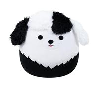 Squishmallows Original 16-Inch Brooks the Black and White Sheepadoodle - Official Jazwares Plush