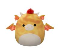 SQUISHMALLOWS Original 16-Inch - Dieric the Yellow Dragon with Red Hair