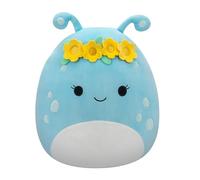 Squishmallows Original 16-Inch - Natnat the Pastel Blue Alien with Flower Crown