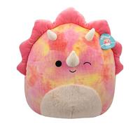 Squishmallows Original 16in Trinity The Winking Pink Tie-Dye Triceratops - Official Jazwares Plush (Large)
