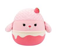 SQUISHMALLOWS SQCR Jumbo Plush, 20 inch, Chloe Strawberry Milkshake Poodle