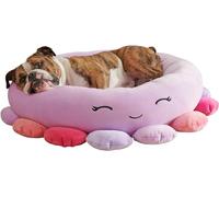 Squishmallows Original 24-Inch Beula Octopus Pet Bed - Medium Ultrasoft Official Plush Pet Bed