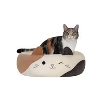 Squishmallows Original 24-Inch Cam The Calico Cat Pet Bed - Medium Ultrasoft Official Jazwares Plush Pet Bed