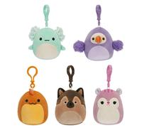 Squishmallows Original 3.5-Inch Clip-On Plush 5-Pack - Ultrasoft Official Jazwares Plush - Amazon Exclusive