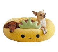 Squishmallows Original 30-Inch Maui the Pineapple Pet Bed - Large Ultrasoft Official Plush Pet Bed