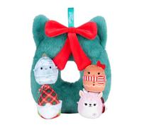 Squishmallows Original 4-Pack Micromallows Holiday Wreath | holiday favourites-like Gina the Gingerbread, Omri the Ornament and more!