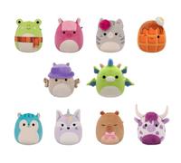 Squishmallows Original 5-Inch 10-Pack - Official Jazwares Plush | Betsy, Veronika, Sharde, Tally, Ernesh, Lijjian, Wendy, Santiago, Berit, Weaver
