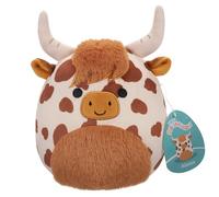 Squishmallows Original 7.5-Inch - Alonzo the Brown and White Highland Cow